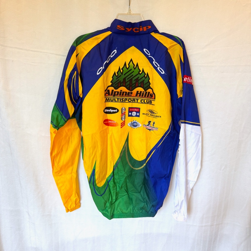 Voler Vortex Ripstop Race Raglan Full Zip Long Sleeve Cycling Jacket - Picture 6 of 6